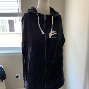 Nike zip up sweatshirt